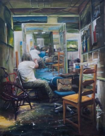 Műterem III 180x140 co olaj vászon